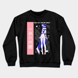 GIRLS WILL SAVE THE WORLD Crewneck Sweatshirt